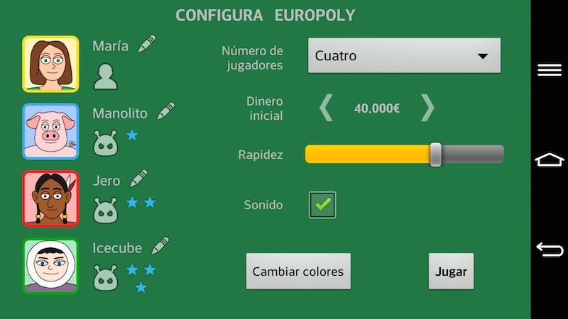 Reglas Europoly